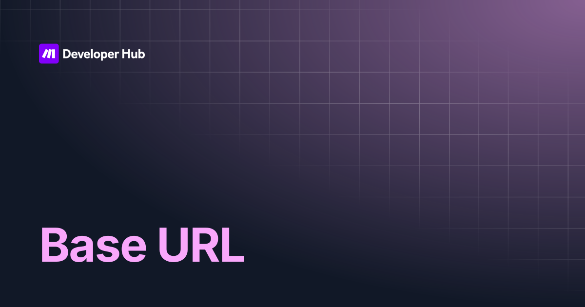 Base URL | Custom Apps Documentation | Make Developer Hub